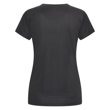 Camiseta de manga corta Imperial Riding Hally para mujer Negro