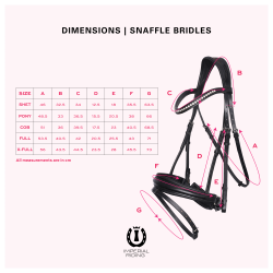 Brida con muserola inglesa Imperial Riding