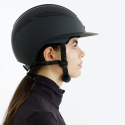Casco HV Polo Magnifica Negro mate