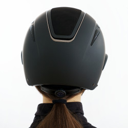 Casco HV Polo Magnifica Negro mate