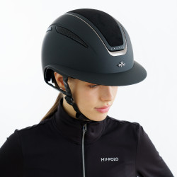 Casco HV Polo Magnifica Negro mate