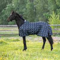 Cubre-moscas Imperial Riding Carlys Polvo de hada gris AOP Motifs