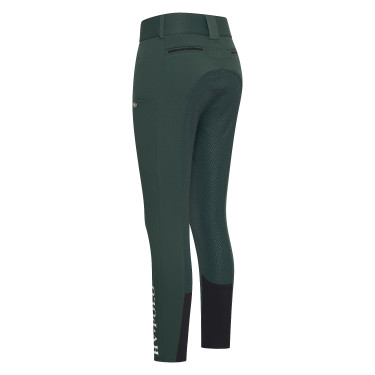 Pantalón de equitación HV Polo Cleo FullGrip Verde pato
