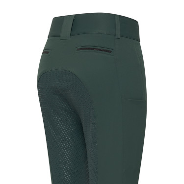 Pantalón de equitación HV Polo Cleo FullGrip Verde pato