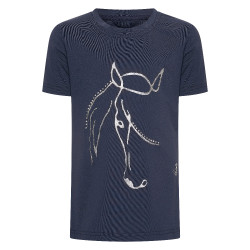 Camiseta HV Polo Wendy Niños Marino Azul marino