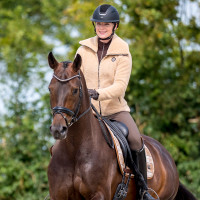 Cárdigan HV Polo Liz mujer Champán Beige