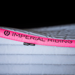 Manta de silla Imperial Riding Reflective GP Rosa