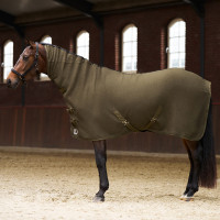Manta polar con cuello Imperial Riding Fundamental Verde oliva