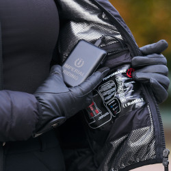 Chaqueta calefactable Imperial Riding mujer Negro