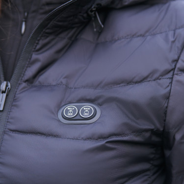 Chaqueta calefactable Imperial Riding mujer Negro
