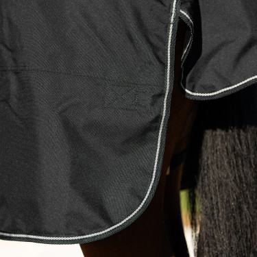 Manta de paddock Imperial Riding Basic con cuello alto 200 g Negro Manta de paddock Imperial Riding Basic con cuello alto 200 g Negro