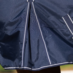 Manta de paddock Imperial Riding Basic con cuello alto 300 g Marino Azul marino