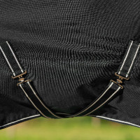 Manta de paddock Imperial Riding Basic con cuello alto 400 g Negro