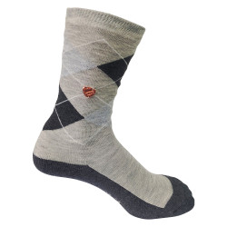 Calcetines Imperial Riding Queen of Diamonds para niño/a Gris mezclado