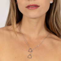 Collar estribo HV Polo Lotta plata mujer Plata