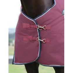 Manta impermeable ComFiTec Essential Turnout WeatherBeeta 0 g Burdeos / azúl marino