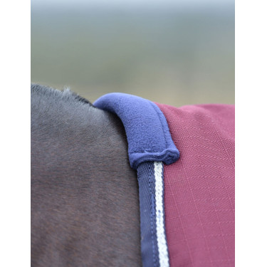 Manta impermeable ComFiTec Essential Turnout WeatherBeeta 0 g Burdeos / azúl marino