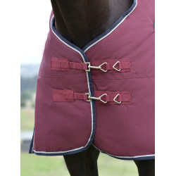 Manta impermeable ComFiTec Essential Turnout WeatherBeeta 0 g Burdeos / azúl marino