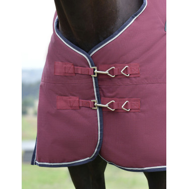 Manta impermeable ComFiTec Essential Turnout WeatherBeeta 0 g Burdeos / azúl marino