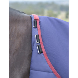 Manta impermeable ComFiTec Essential Turnout WeatherBeeta 0 g Azúl marino / burdeos