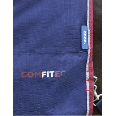 Manta impermeable ComFiTec Essential Turnout WeatherBeeta 0 g Azúl marino / burdeos