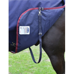 Manta impermeable ComFiTec Essential Turnout WeatherBeeta 0 g Azúl marino / burdeos