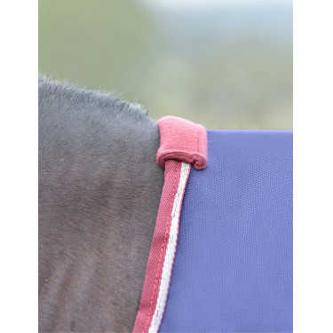 Manta impermeable ComFiTec Essential Turnout WeatherBeeta 0 g Azúl marino / burdeos
