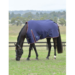 Manta impermeable ComFiTec Essential Turnout WeatherBeeta 0 g Azúl marino / burdeos
