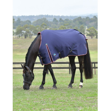 Manta impermeable ComFiTec Essential Turnout WeatherBeeta 0 g Azúl marino / burdeos