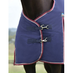 Manta impermeable ComFiTec Essential Turnout WeatherBeeta 0 g Azúl marino / burdeos