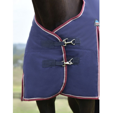 Manta impermeable ComFiTec Essential Turnout WeatherBeeta 0 g Azúl marino / burdeos