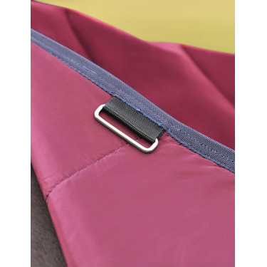 Manta ComFiTec Prelim Turnout Weatherbeeta 0 g Burdeos / azúl marino