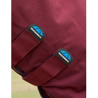 Manta ComFiTec Prelim Turnout Weatherbeeta Combo 0 g Burdeos / azúl marino