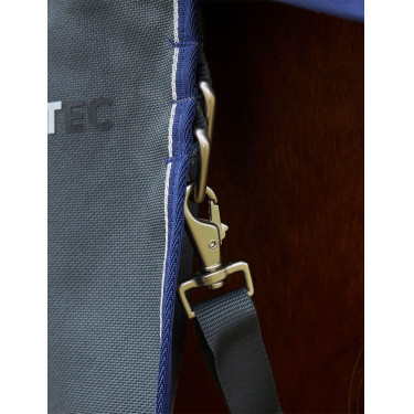 Manta ComFiTec Ultra Turnout WeatherBeeta con cuello desmontable 100 g Negro