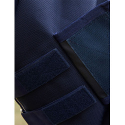 Manta ComFiTec Ultra Turnout WeatherBeeta con cuello desmontable 100 g Marino Azul marino