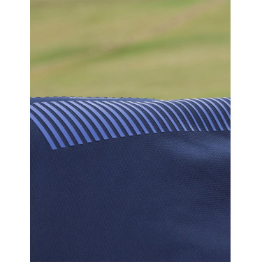 Manta ComFiTec Ultra Turnout WeatherBeeta con cuello desmontable 100 g Marino Azul marino