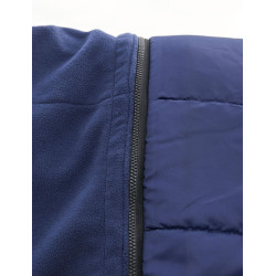 Manta ComFiTec Ultra Turnout WeatherBeeta con cuello desmontable 100 g Marino Azul marino