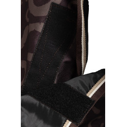 Manta de Exterior Ligero con CubreCuello Glasgow Horze Ciruela con chocolate Manta de Exterior Ligero con CubreCuello Glasgow Horze Ciruela con chocolate