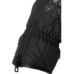 Guantes de equitación impermeables y acolchados B Vertigo Onyx Belleza negra Negro Guantes de equitación impermeables y acolchados B Vertigo Onyx Belleza negra Negro