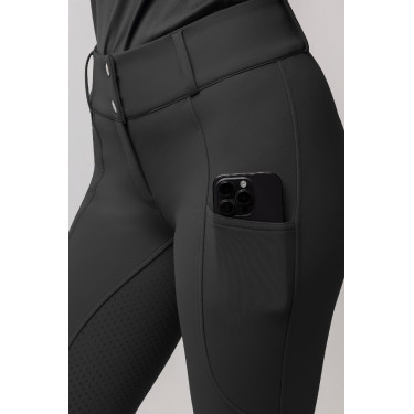 Pantalón de equitación térmico Horze Grand Prix Pro con grip integral para mujer Negro Pantalón de equitación térmico Horze Grand Prix Pro con grip integral para mujer Negro