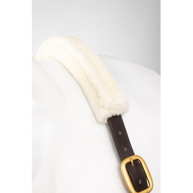 Cabezada de cuero Horze Rennes Castaño Marrón