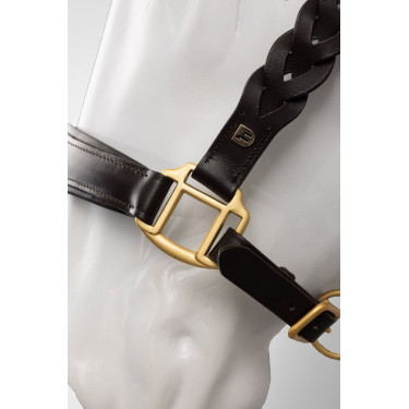 Cabezada de cuero Horze Rennes Castaño Marrón