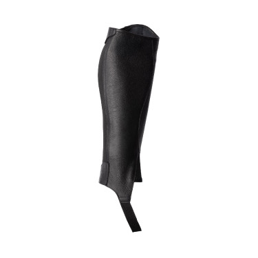 Mini-chaps de cuero B Vertigo Chantilly Belleza negra Negro