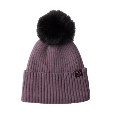 Gorro de punto Horze Nele Sílex violeta