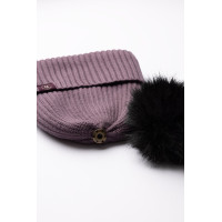 Gorro de punto Horze Nele Sílex violeta
