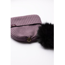 Gorro de punto Horze Nele Sílex violeta