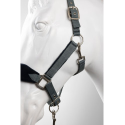 Cabezada y ramal Horze Magic Gris tormenta