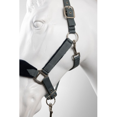 Cabezada y ramal Horze Magic Gris tormenta