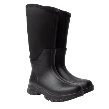 Botas de cuadra altas de neopreno Horze Morgan Negro