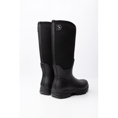 Botas de cuadra altas de neopreno Horze Morgan Negro